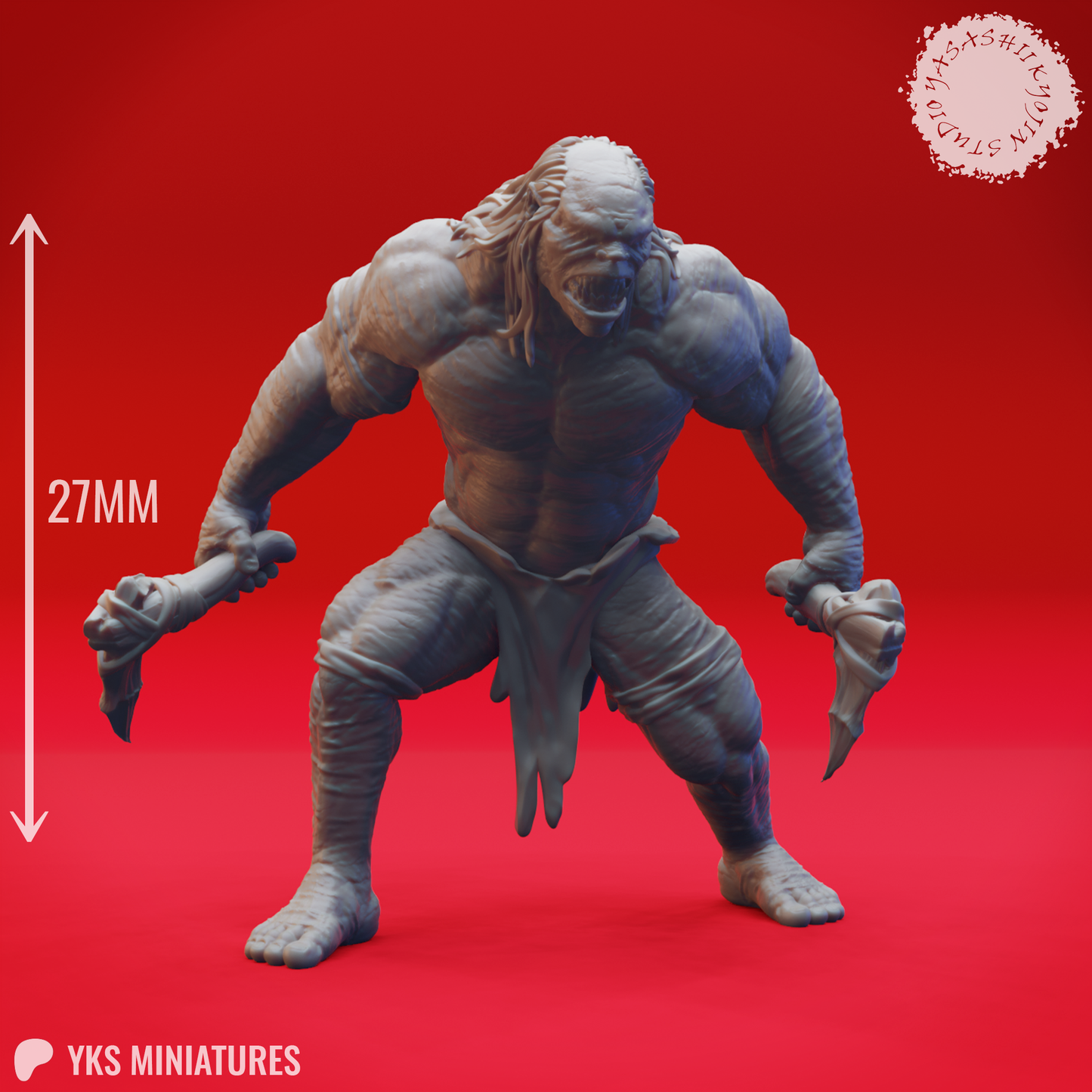 Grimlock Warband - Bundle - 3D Printed Minis for Tabletop Gaming, Dungeons and Dragons, Pathfinder, Kings of War and other RPG's