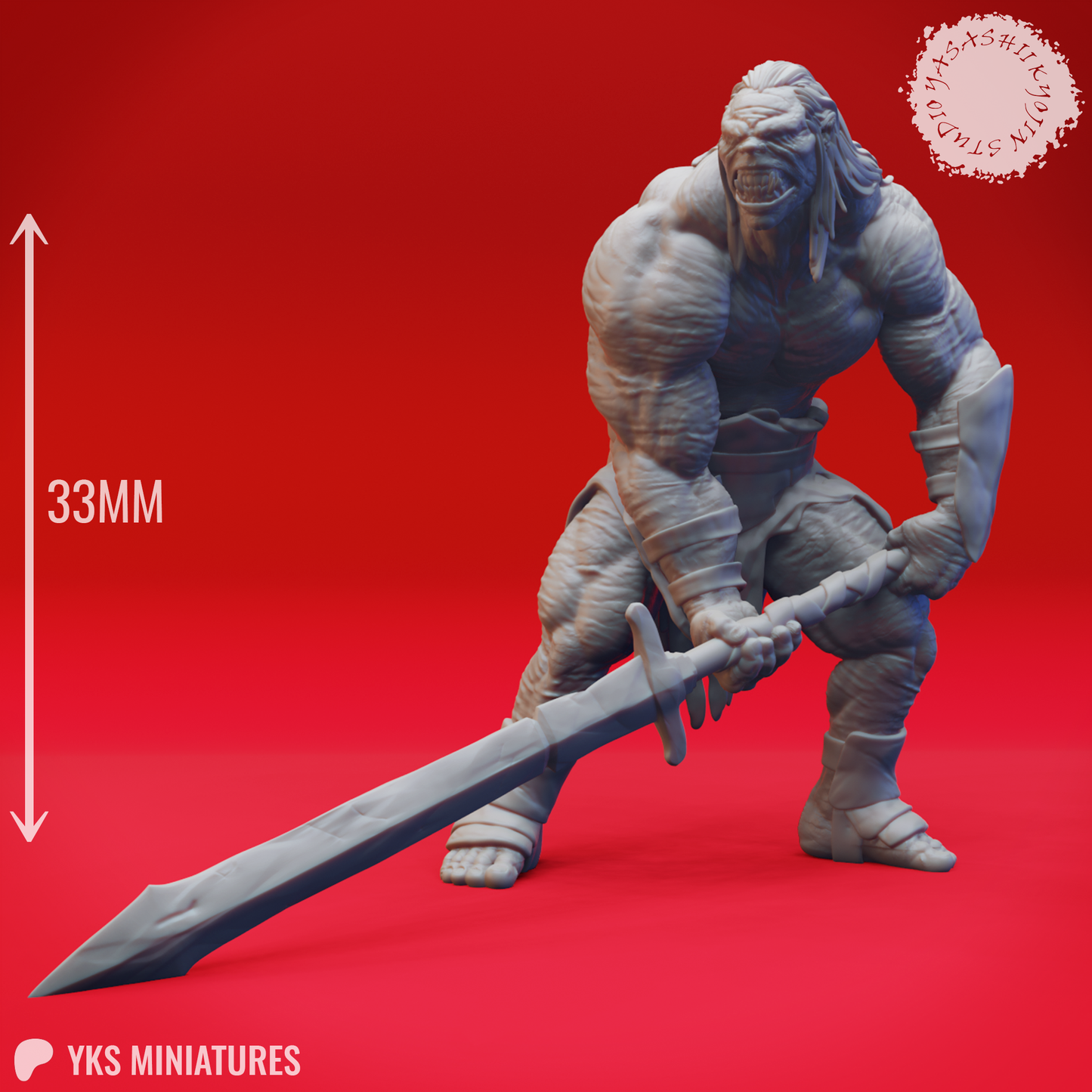 Grimlock Warband - Bundle - 3D Printed Minis for Tabletop Gaming, Dungeons and Dragons, Pathfinder, Kings of War and other RPG's