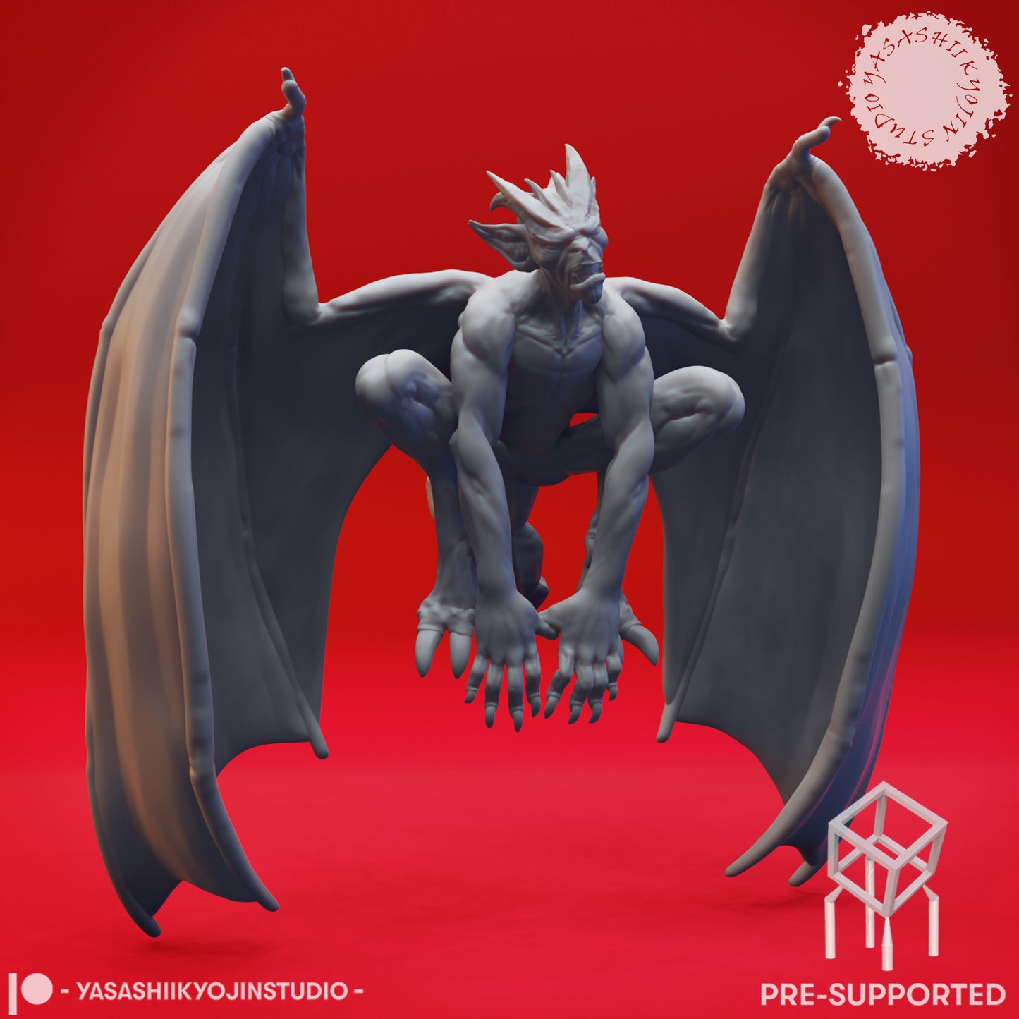 Plague of Imps - Tabletop Miniatures (Pre-Supported STL)