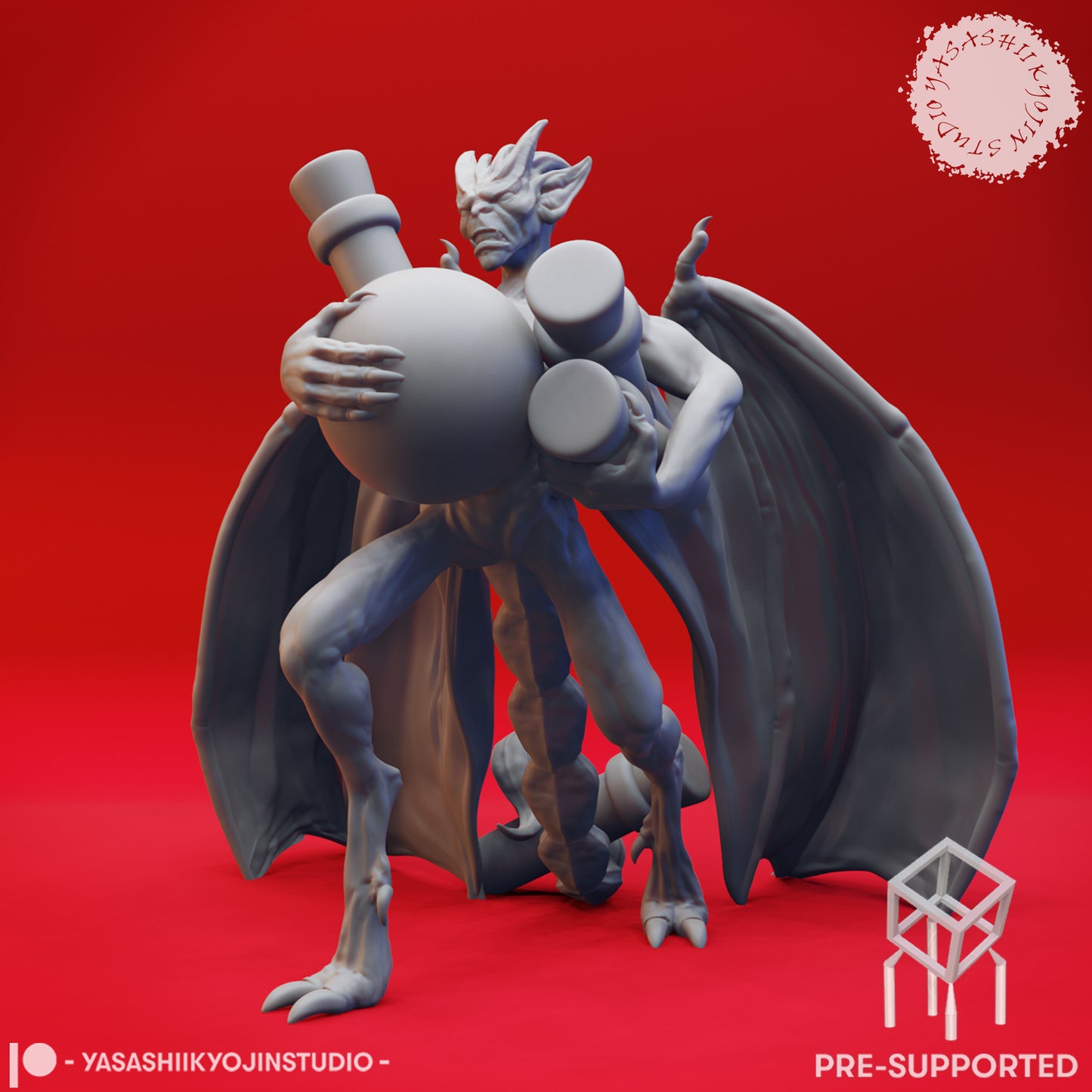 Plague of Imps - Tabletop Miniatures (Pre-Supported STL)