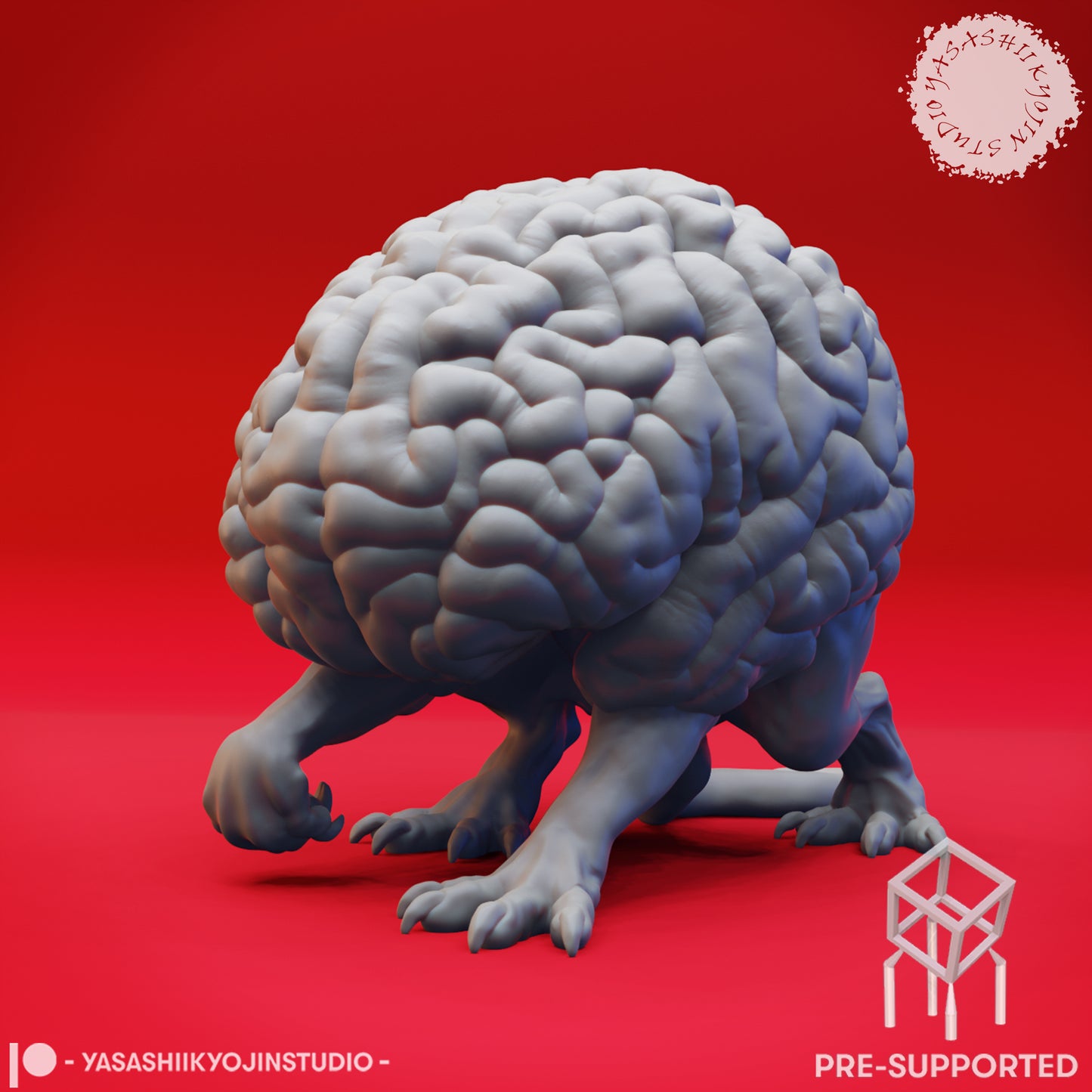 Intellect Devourers - Tabletop Miniatures (Pre-Supported STL)