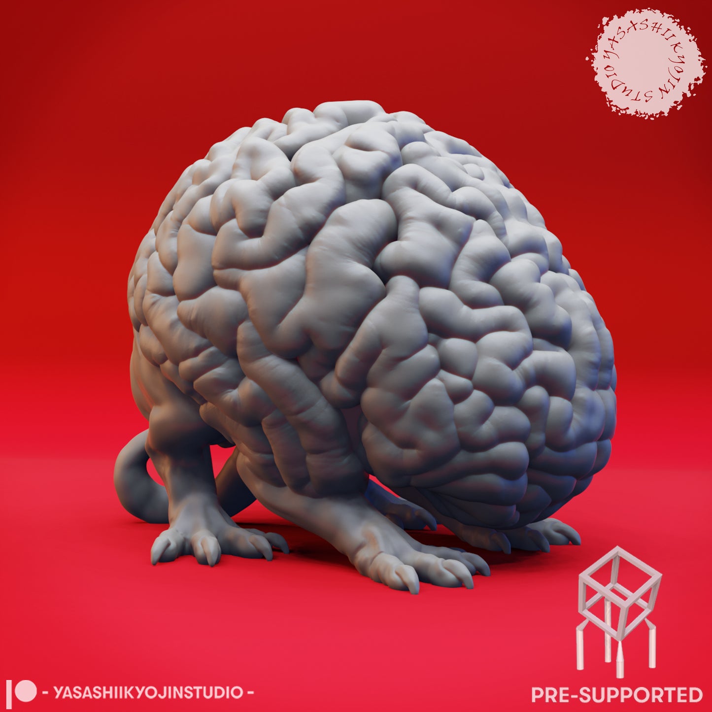 Intellect Devourers - Tabletop Miniatures (Pre-Supported STL)