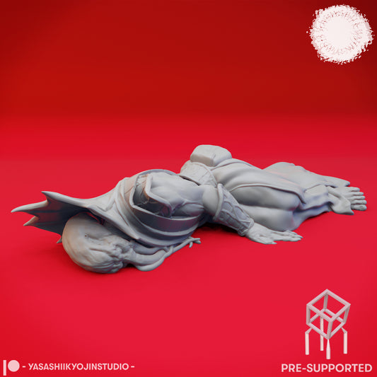 Mind Flayer - Defeated - Tabletop MIniature (Pre-Supported STL)