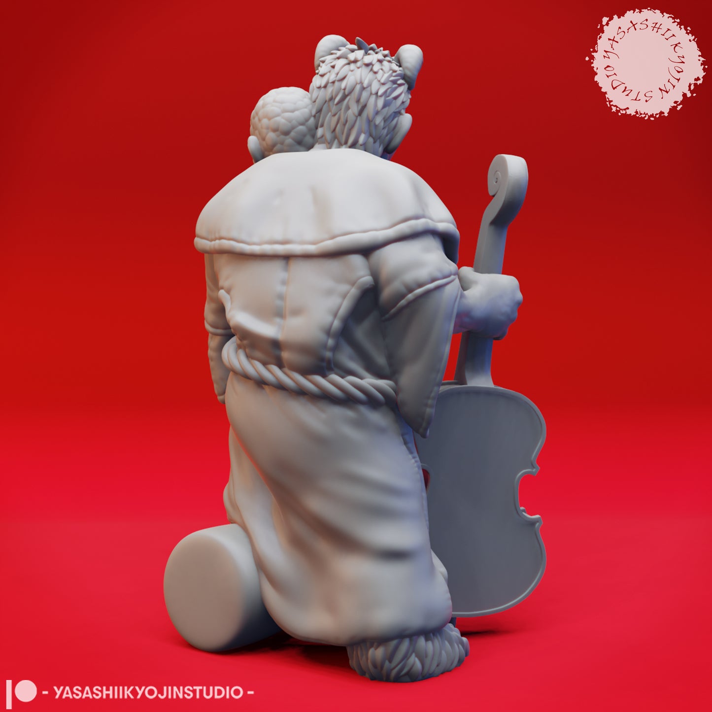 Mongrelfolk - Clovin - Neutral - 3D Printed Mini for Tabletop Gaming, Dungeons and Dragons, Pathfinder, Kings of War and other RPG's