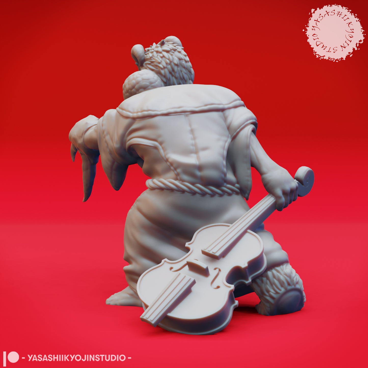 Mongrelfolk - Clovin - Tabletop Miniature (Pre-Supported STL)