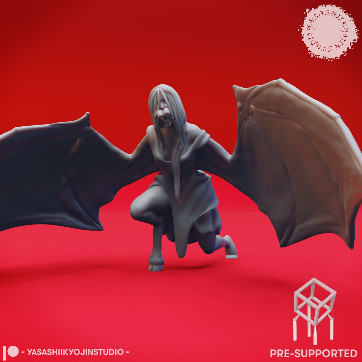 Mongrelfolk - Marzena - Tabletop Miniature (Pre-Supported STL)