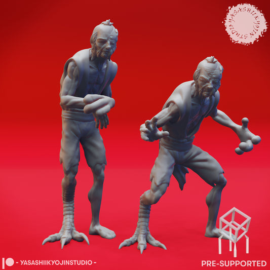 Mongrelfolk - Mishka - Tabletop Miniature (Pre-Supported STL)