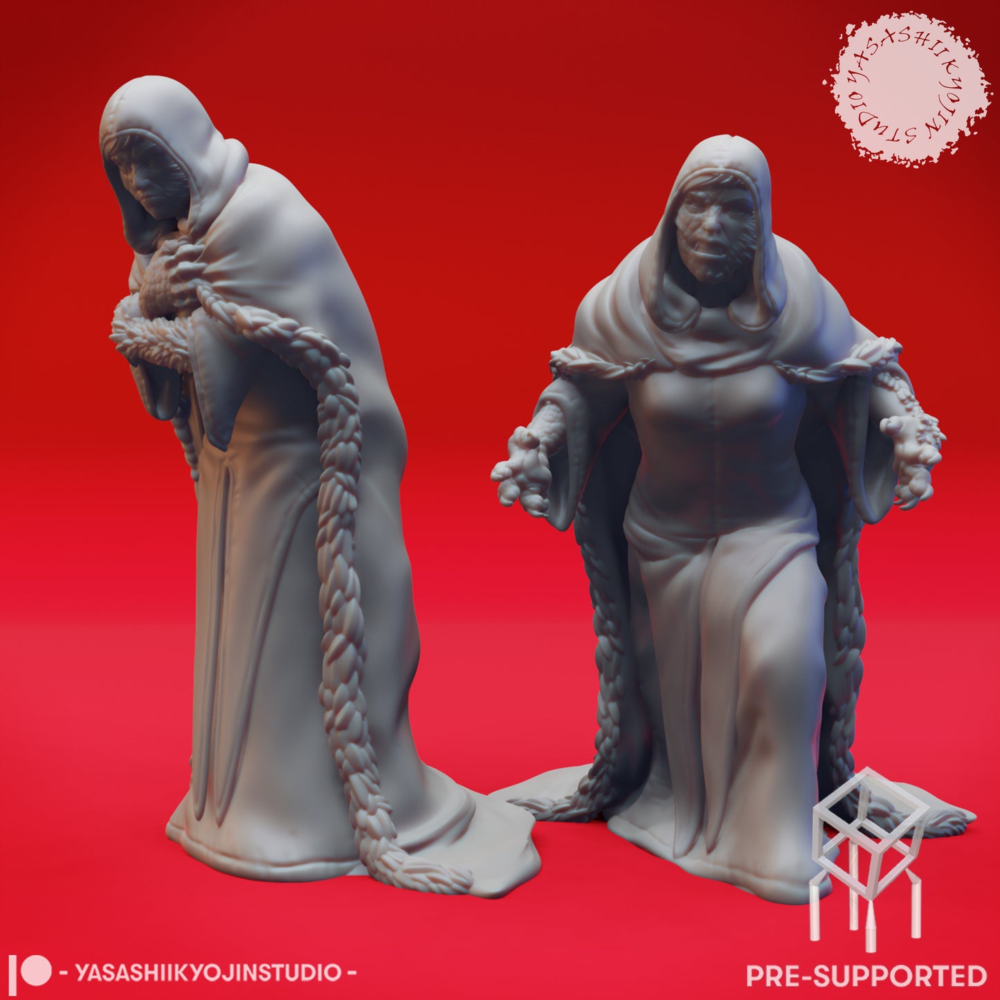 Mongrelfolk - Zygfrek - Tabletop Miniature (Pre-Supported STL)