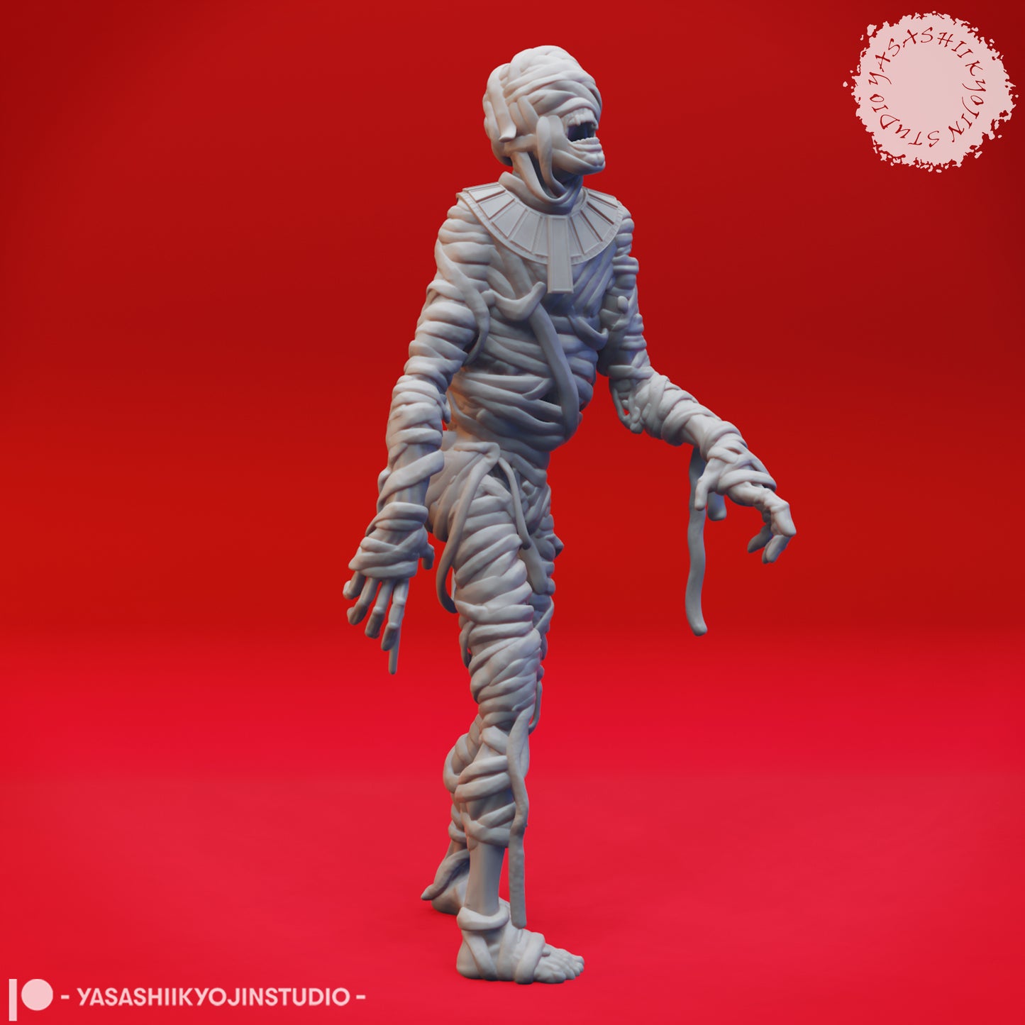 Mummy - Shambling - Tabletop Miniature (Pre-Supported STL)