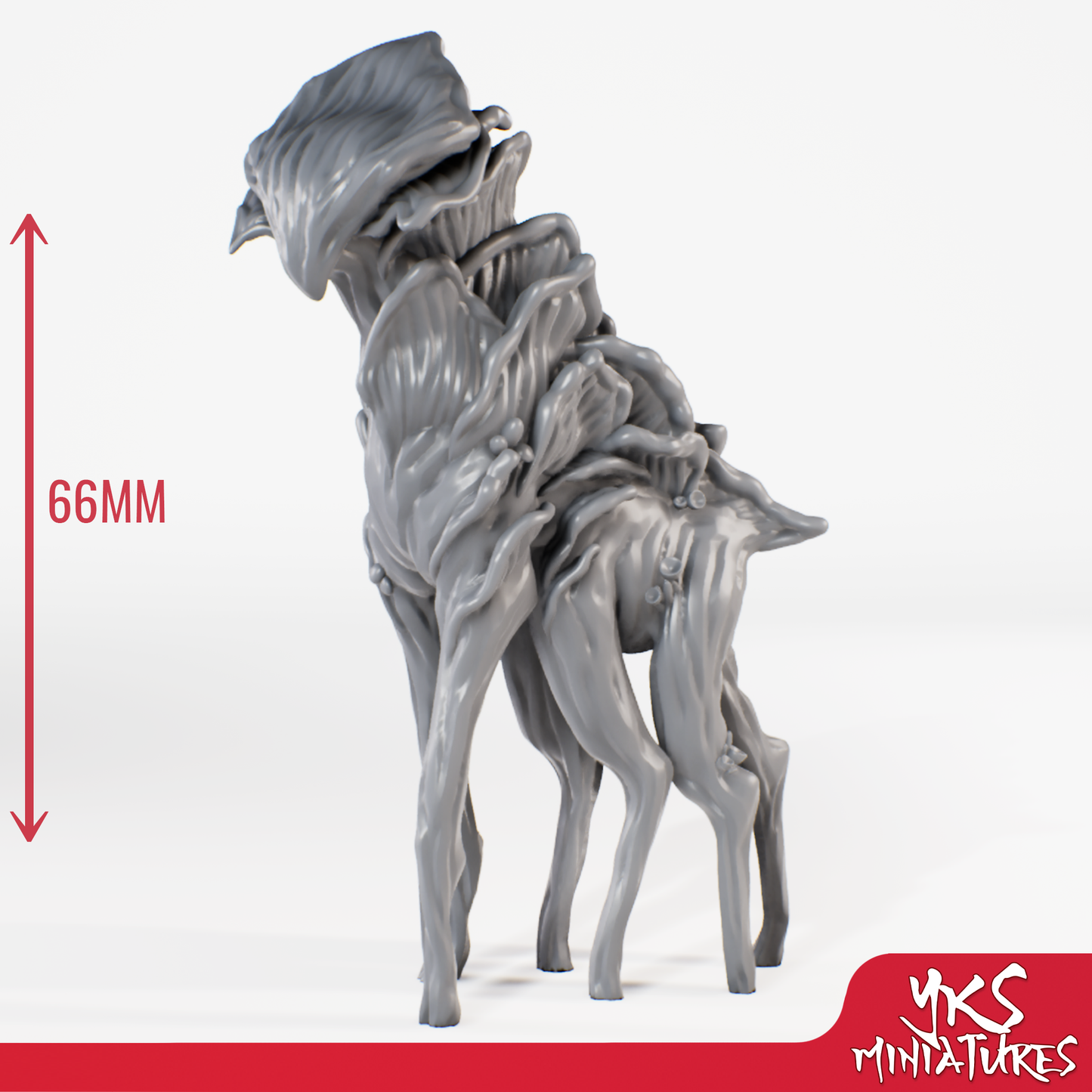 Myconid Guardian - 3D Printed Mini for Tabletop Gaming, Dungeons and Dragons, Pathfinder, Kings of War and other RPG's