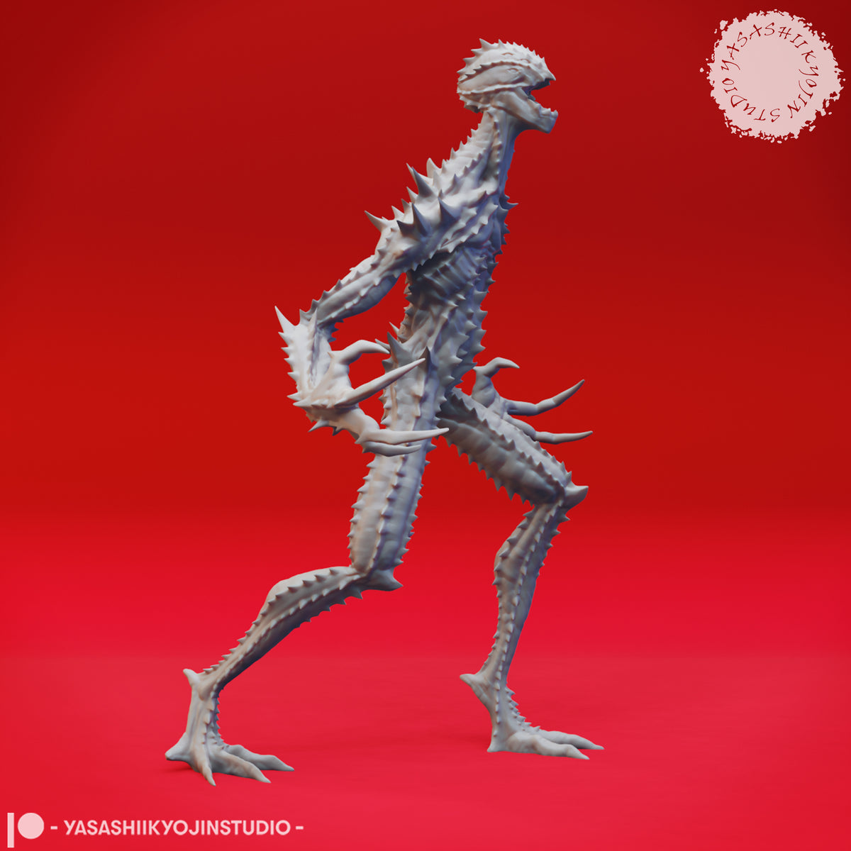 Needle Blight - Screamer - 3D Printed Minis for Tabletop Gaming, Dungeons and Dragons, Pathfinder, Kings of War and other RPG's