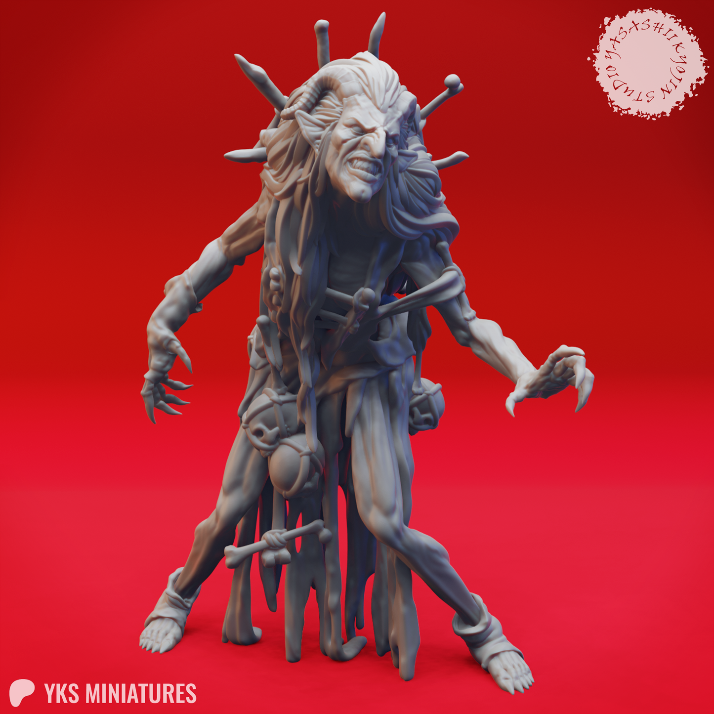 Night Hag - 3D Printed Mini for Tabletop Gaming, Dungeons and Dragons, Pathfinder, Kings of War and other RPG's