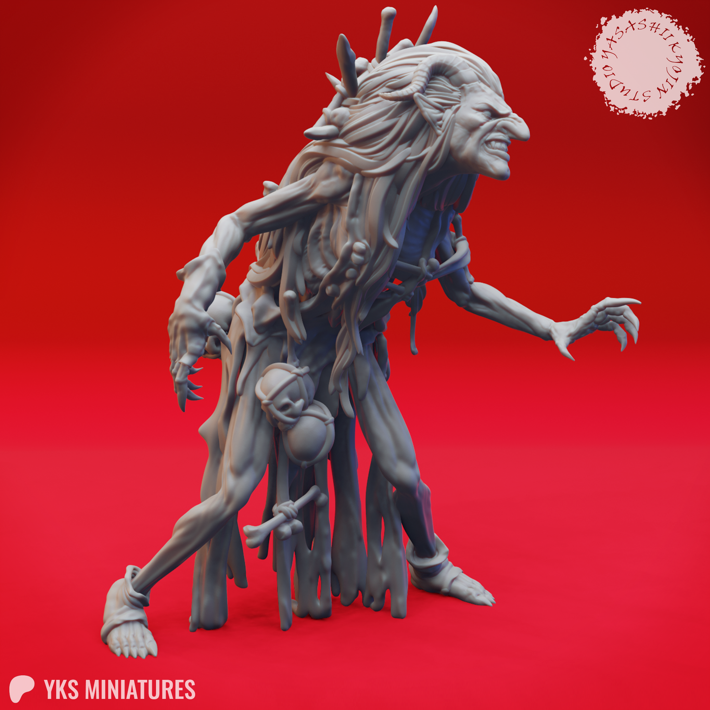 Night Hag - 3D Printed Mini for Tabletop Gaming, Dungeons and Dragons, Pathfinder, Kings of War and other RPG's