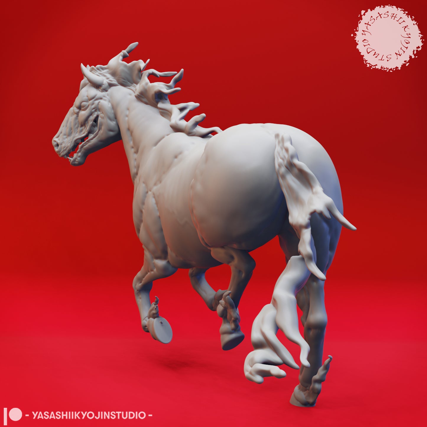 Nightmare - Tabletop Miniature (Pre-Supported STL)