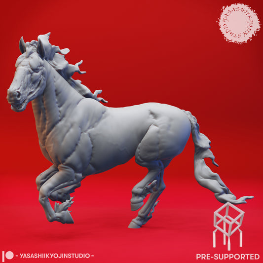 Nightmare - Tabletop Miniature (Pre-Supported STL)