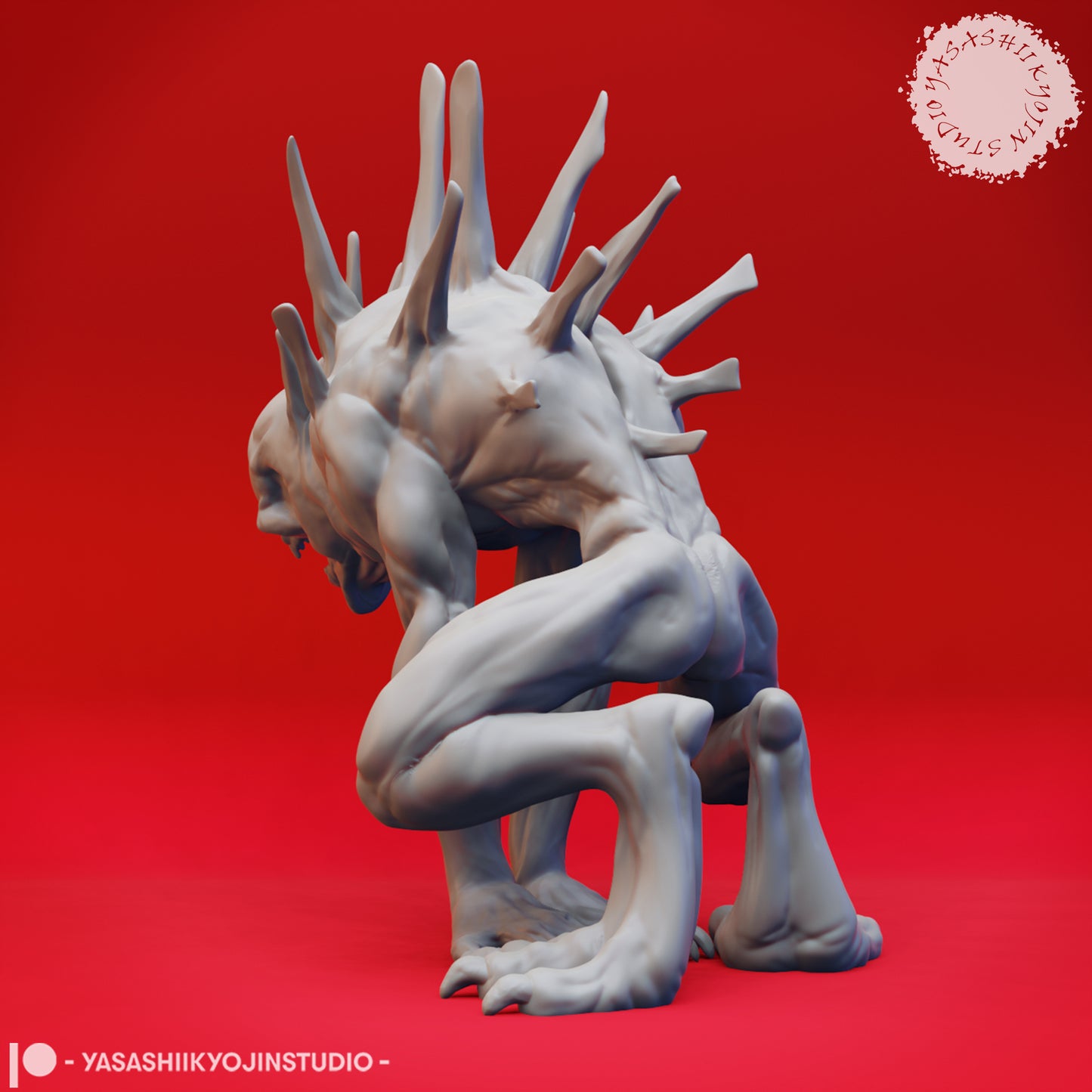 Nothic - Intent - Tabletop Miniature (Pre-Supported STL)