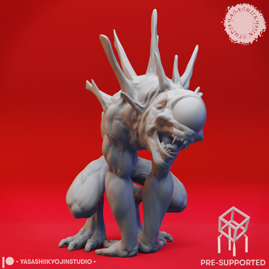 Nothic - Intent - Tabletop Miniature (Pre-Supported STL)