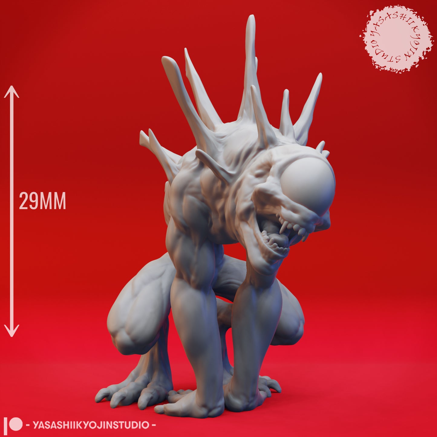 Nothic - Intent - Tabletop Miniature (Pre-Supported STL)