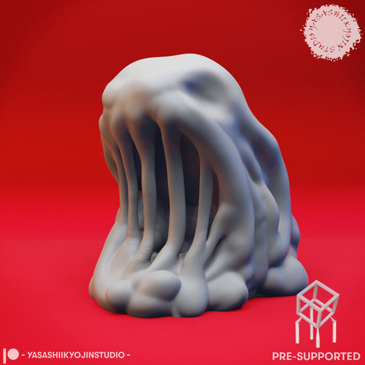 Ochre Jelly - Mouther - Tabletop Miniature (Pre-Supported STL)