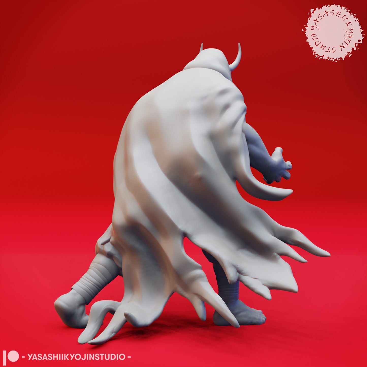 Oni - Cloaked - Tabletop Miniature STL