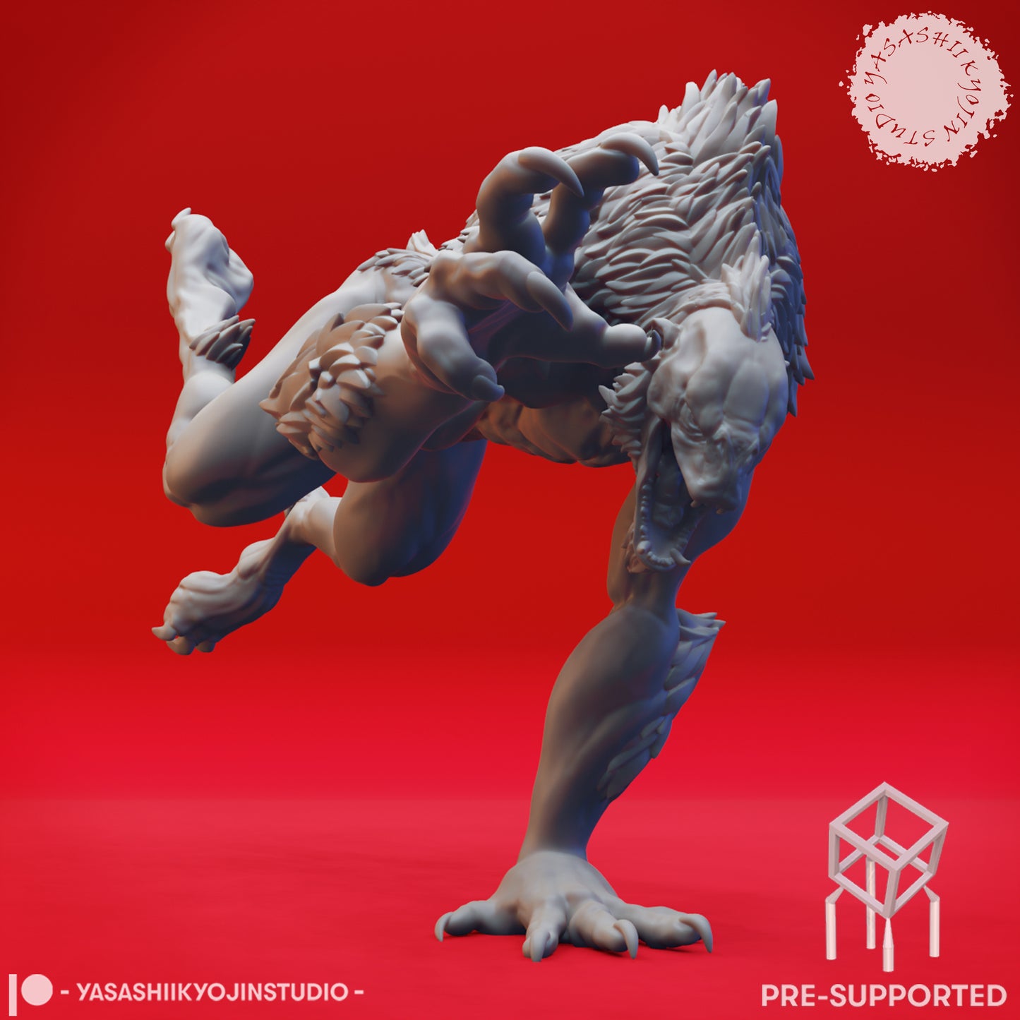 Quaggoth Warband - Bundle - Tabletop Miniatures (Pre-Supported STL)