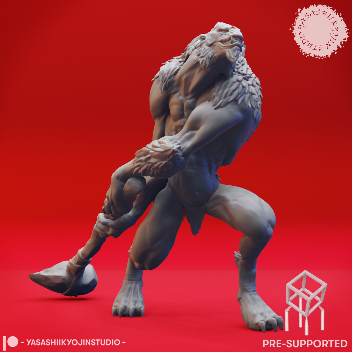 Quaggoth Warband - Bundle - Tabletop Miniatures (Pre-Supported STL)