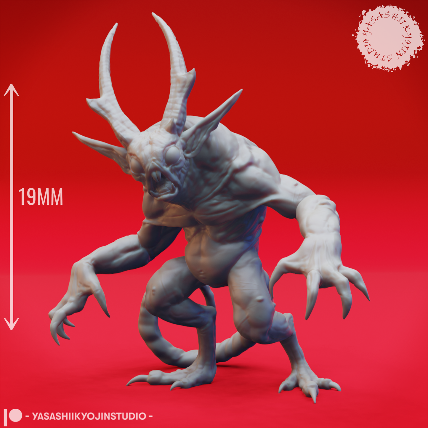 Quasit Swarm - Bundle - Tabletop Miniatures (Pre-Supported STL)