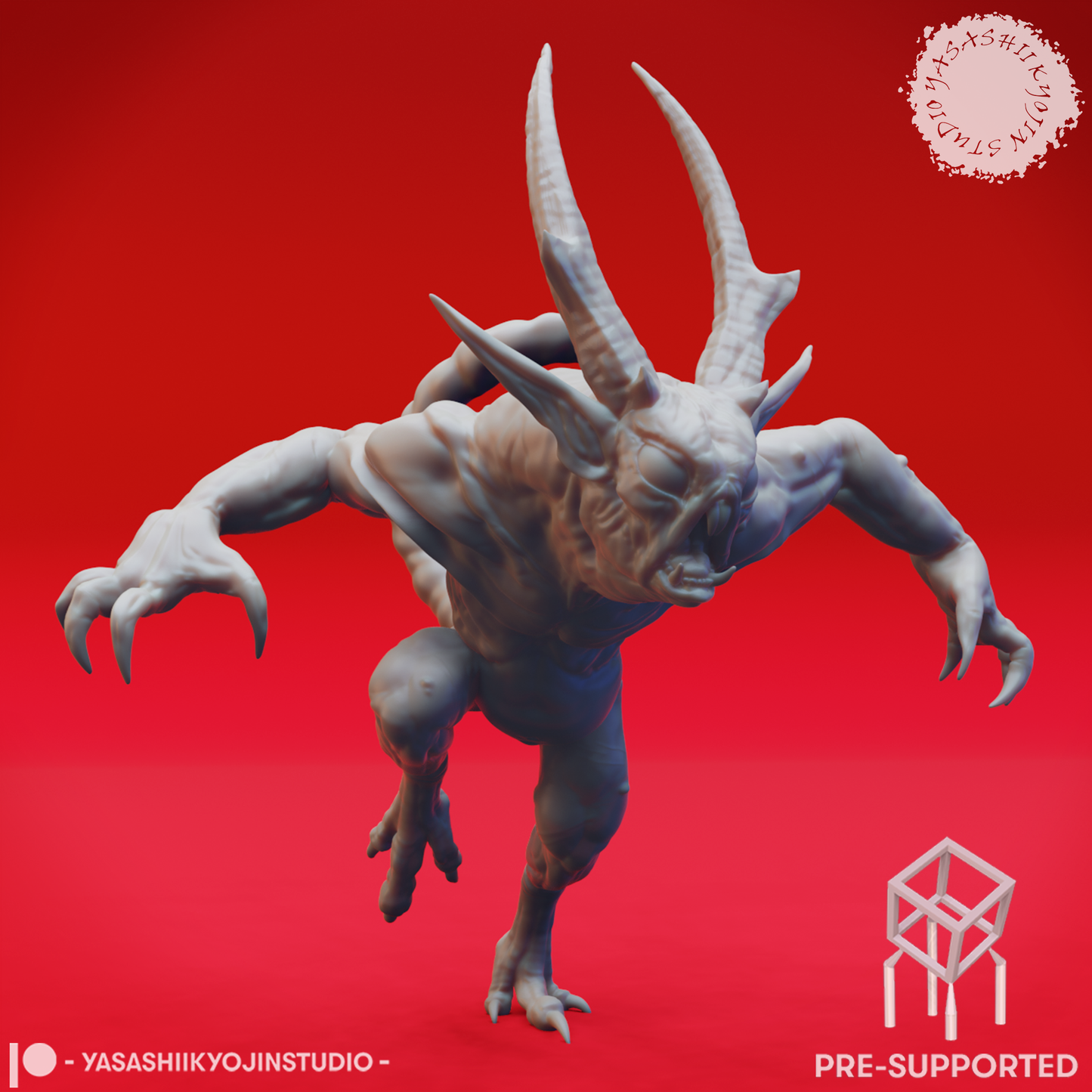 Quasit Swarm - Bundle - Tabletop Miniatures (Pre-Supported STL)