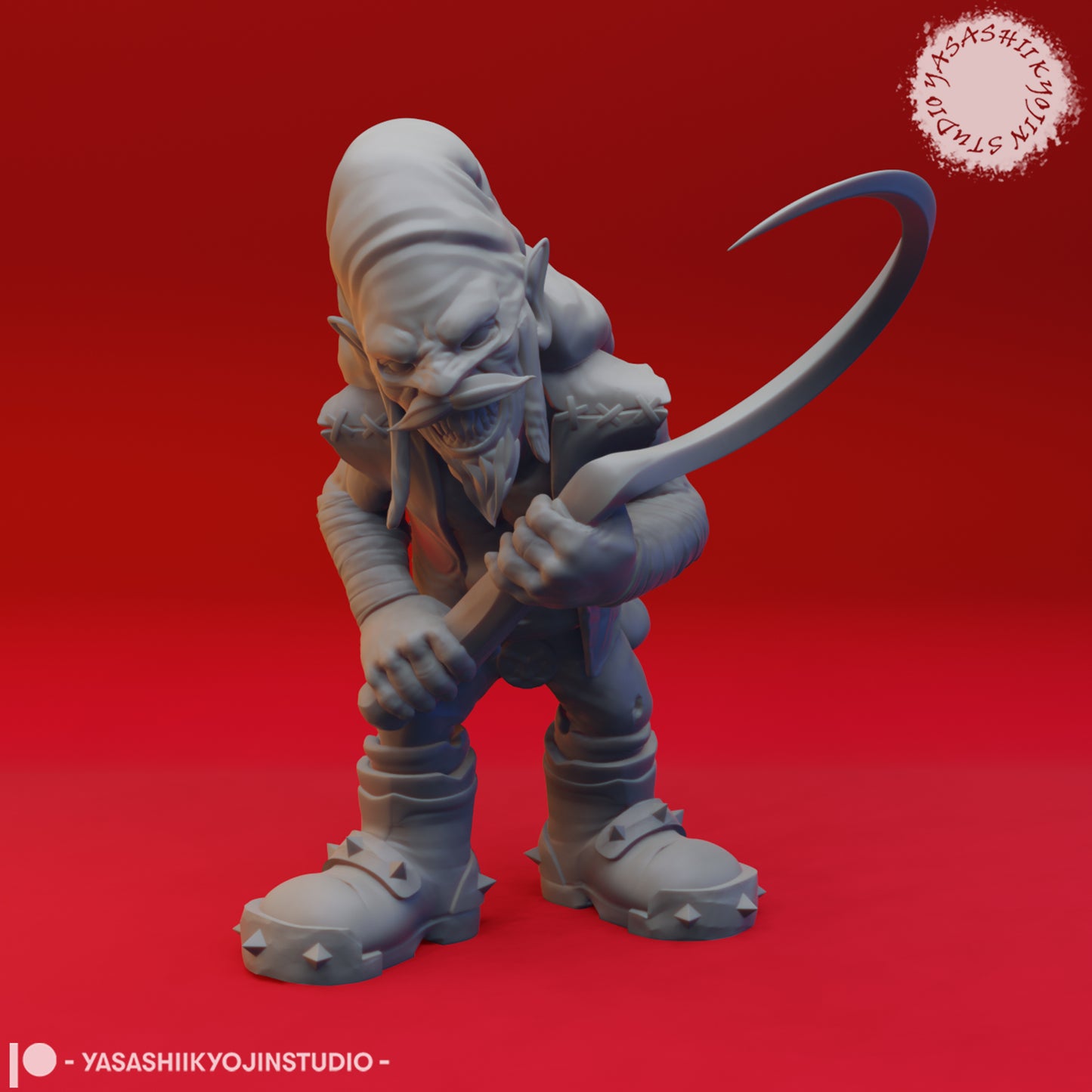 Redcap - 3D Printed Mini for Tabletop Gaming, Dungeons and Dragons, Pathfinder, Kings of War and other RPG's