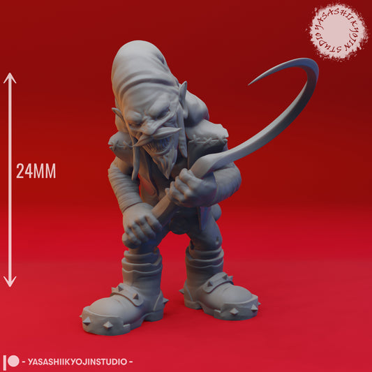 Redcap - 3D Printed Mini for Tabletop Gaming, Dungeons and Dragons, Pathfinder, Kings of War and other RPG's