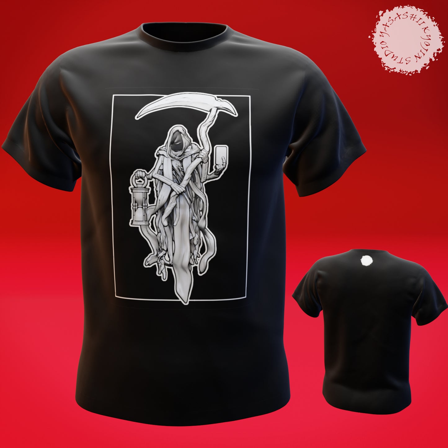 Fantasy T-shirt - Reaper Wraith - Tabletop Gaming, Dungeons and Dragons, Pathfinder, Kings of War and other RPG's