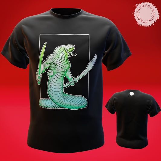 Yuan-Ti - Fantasy T-shirt - Tabletop Gaming, Dungeons and Dragons, Pathfinder, Kings of War and other RPG's