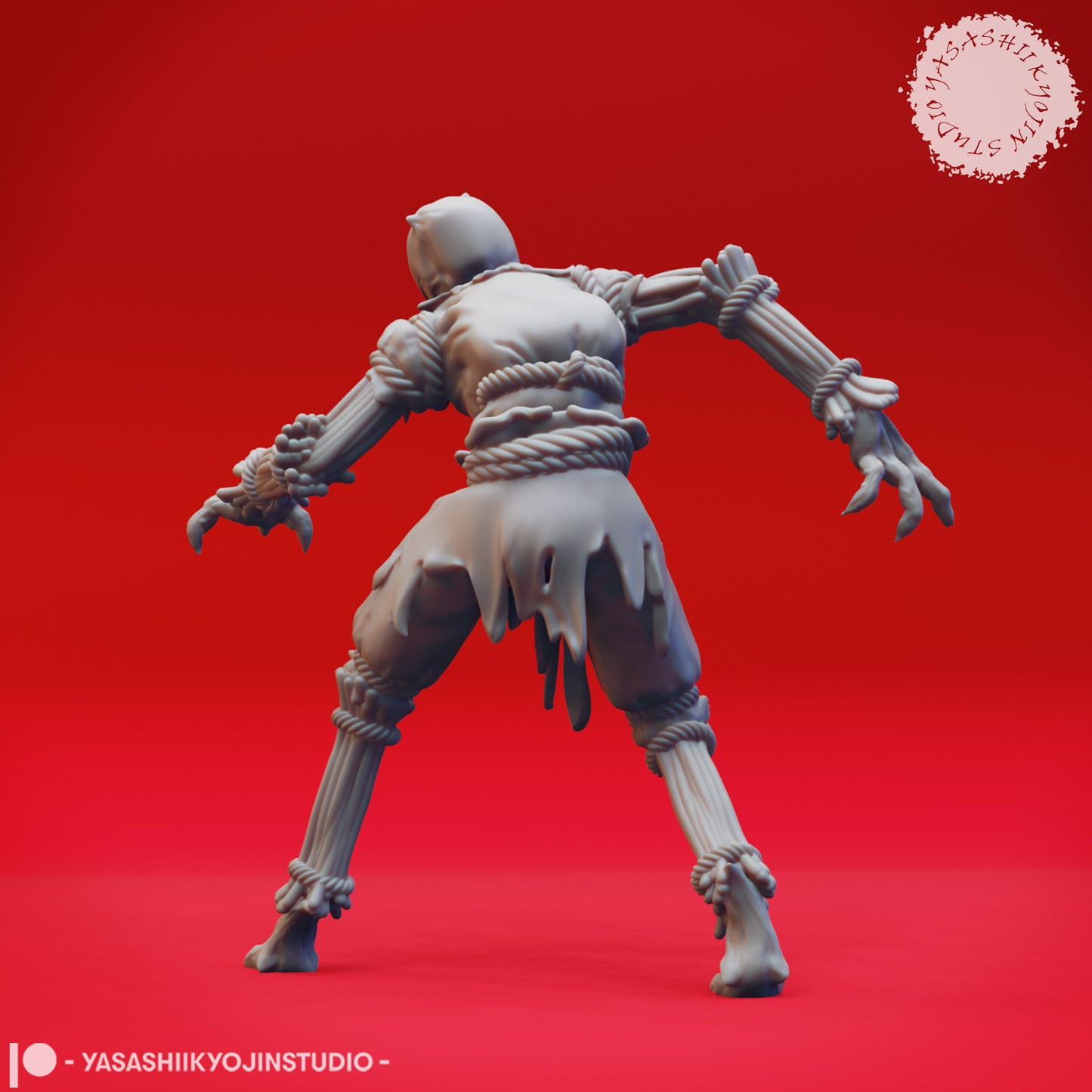 Scarecrow - Active - 3D Printed Minis for Tabletop Gaming, Dungeons and Dragons, Pathfinder, Kings of War and other RPG's