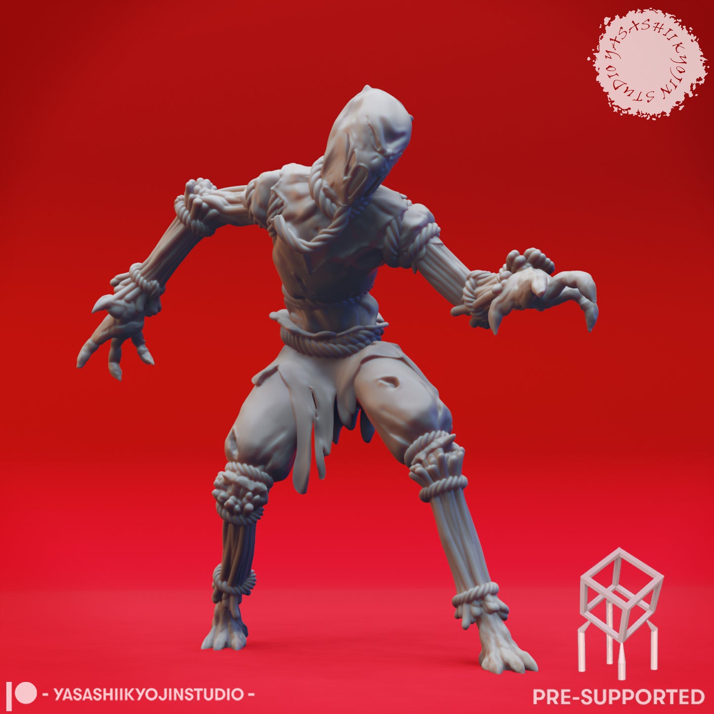 Scarecrow - Active - Tabletop Miniature (Pre-Supported STL)