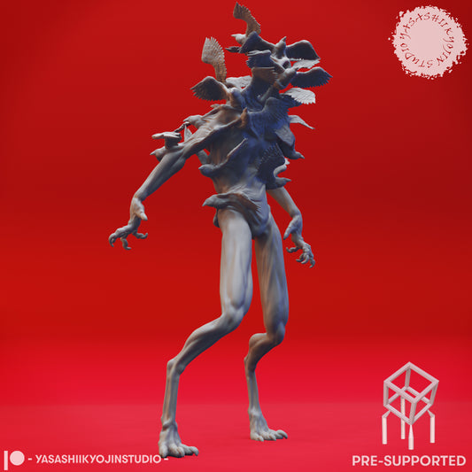 Shrike Fiend - Tabletop Miniature (Pre-Supported STL)