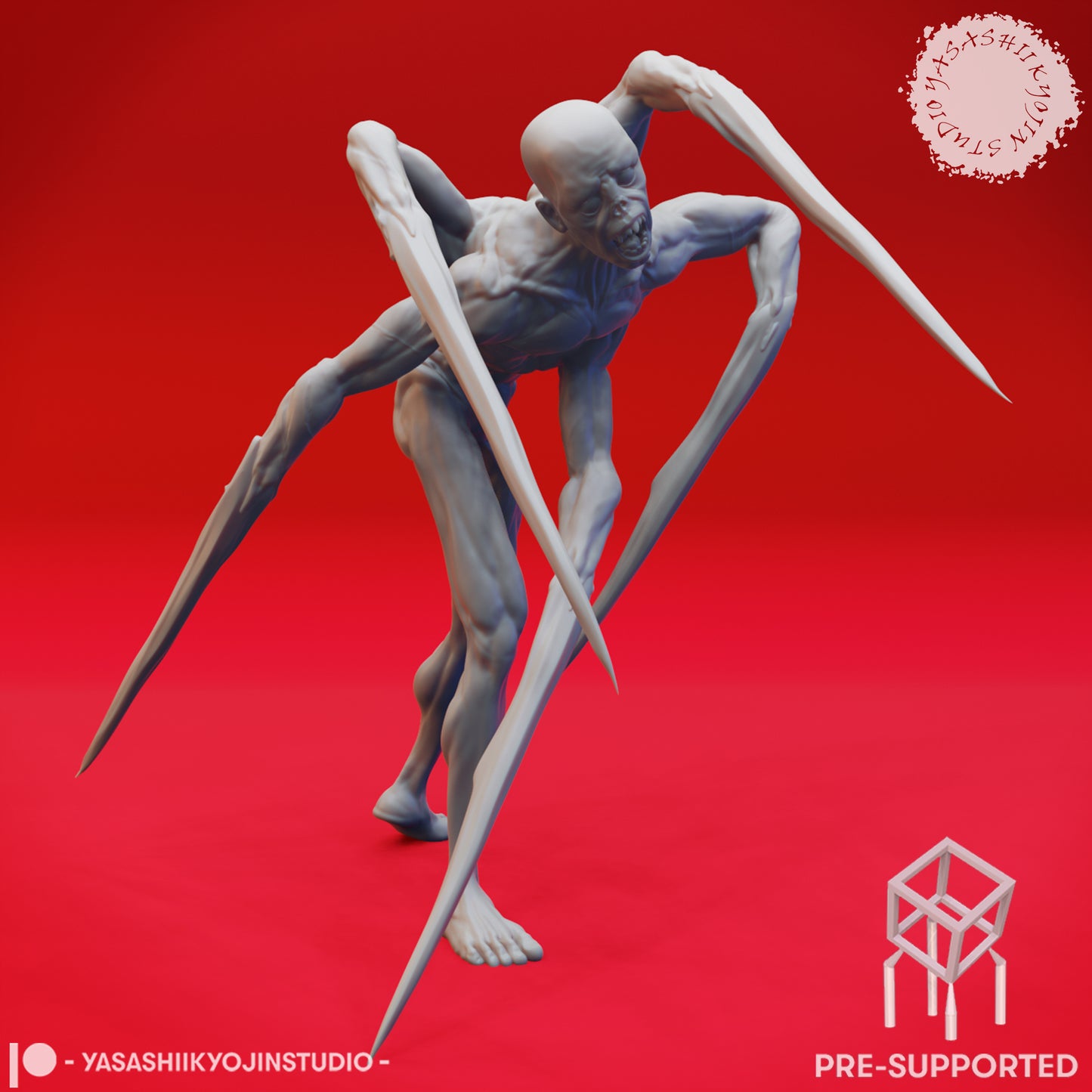 Sorrowsworn - The Lost - Tabletop Miniature (Pre-Supported STL)