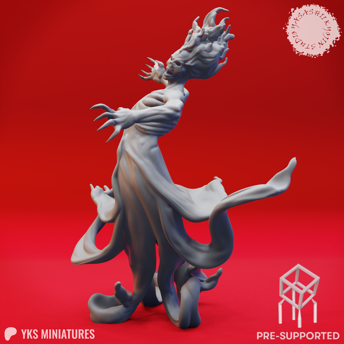 Specter - Tabletop Miniature (Pre-Supported STL)