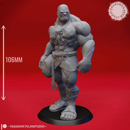 Stone Giant - 3D Printed Mini for Tabletop Gaming, Dungeons and Dragons, Pathfinder, Kings of War and other RPG's