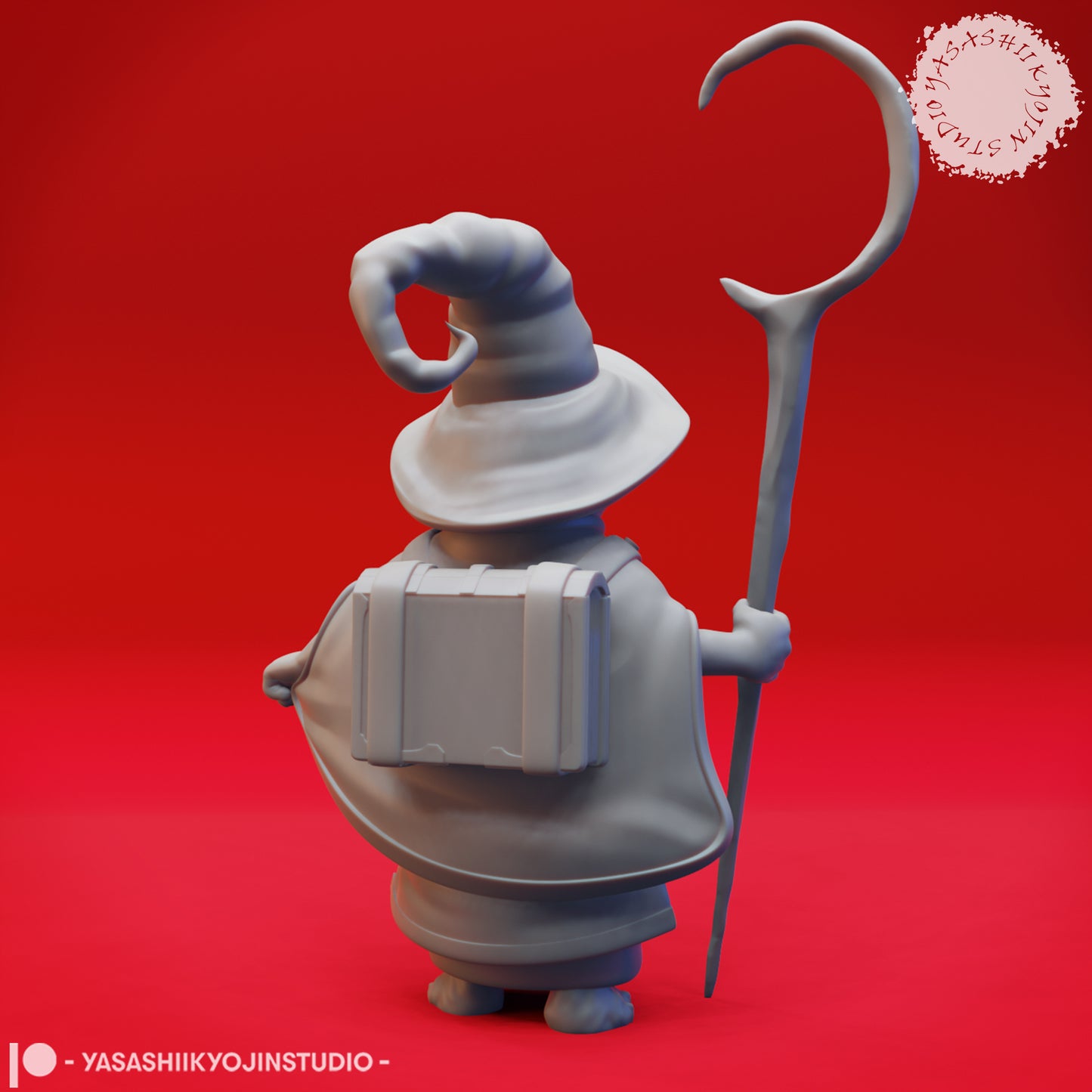 Tabaxi - Wizard - Tabletop Miniature (Pre-Supported STL)