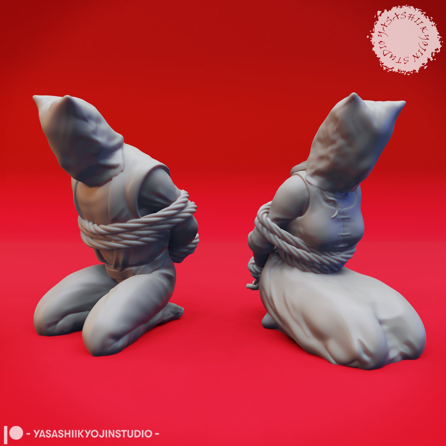 Townsfolk - Bundle - 3D Printed Mini for Tabletop Gaming, Dungeons and Dragons, Pathfinder, Kings of War and other RPG's