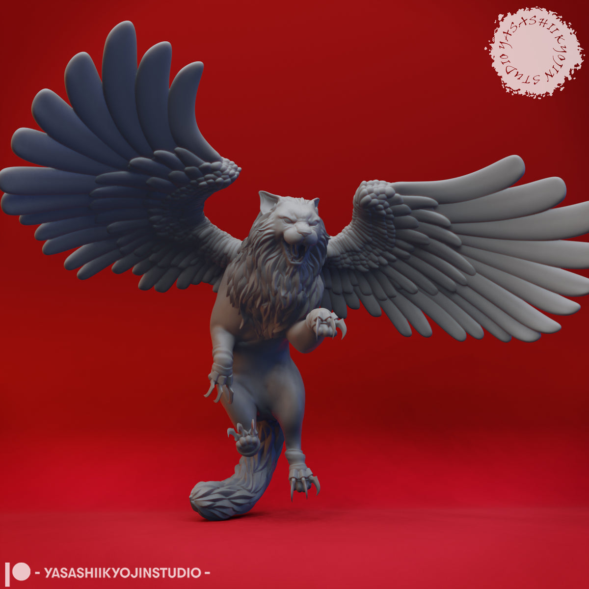 Elder Tressym - 3D Printed Mini for Tabletop Gaming, Dungeons and Dragons, Pathfinder, Kings of War and other RPG's