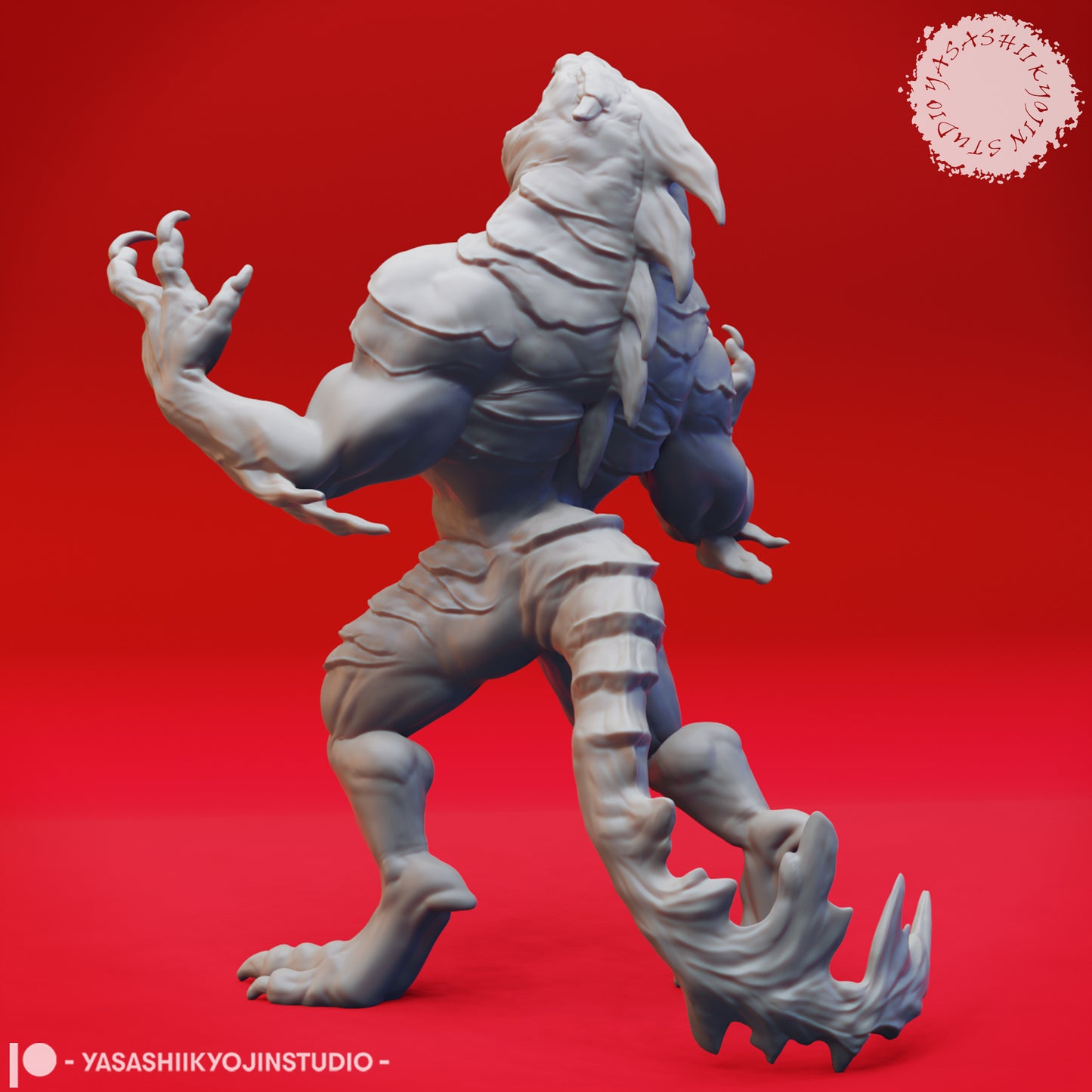 Troglodyte - Screamer - Tabletop Miniature (Pre-Supported STL)