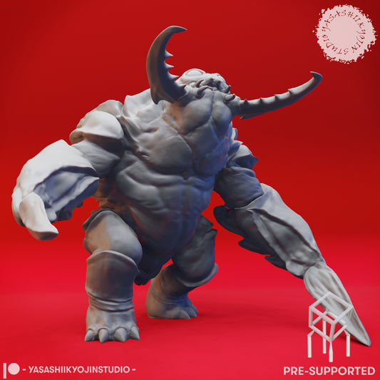 Umber Hulk - Screeching - Tabletop Miniature (Pre-Supported STL)