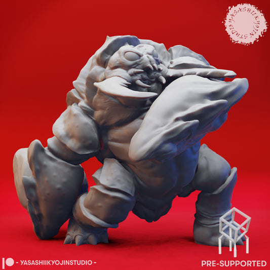 Umber Hulk - Lobbing - Tabletop Miniature (Pre-Supported STL)