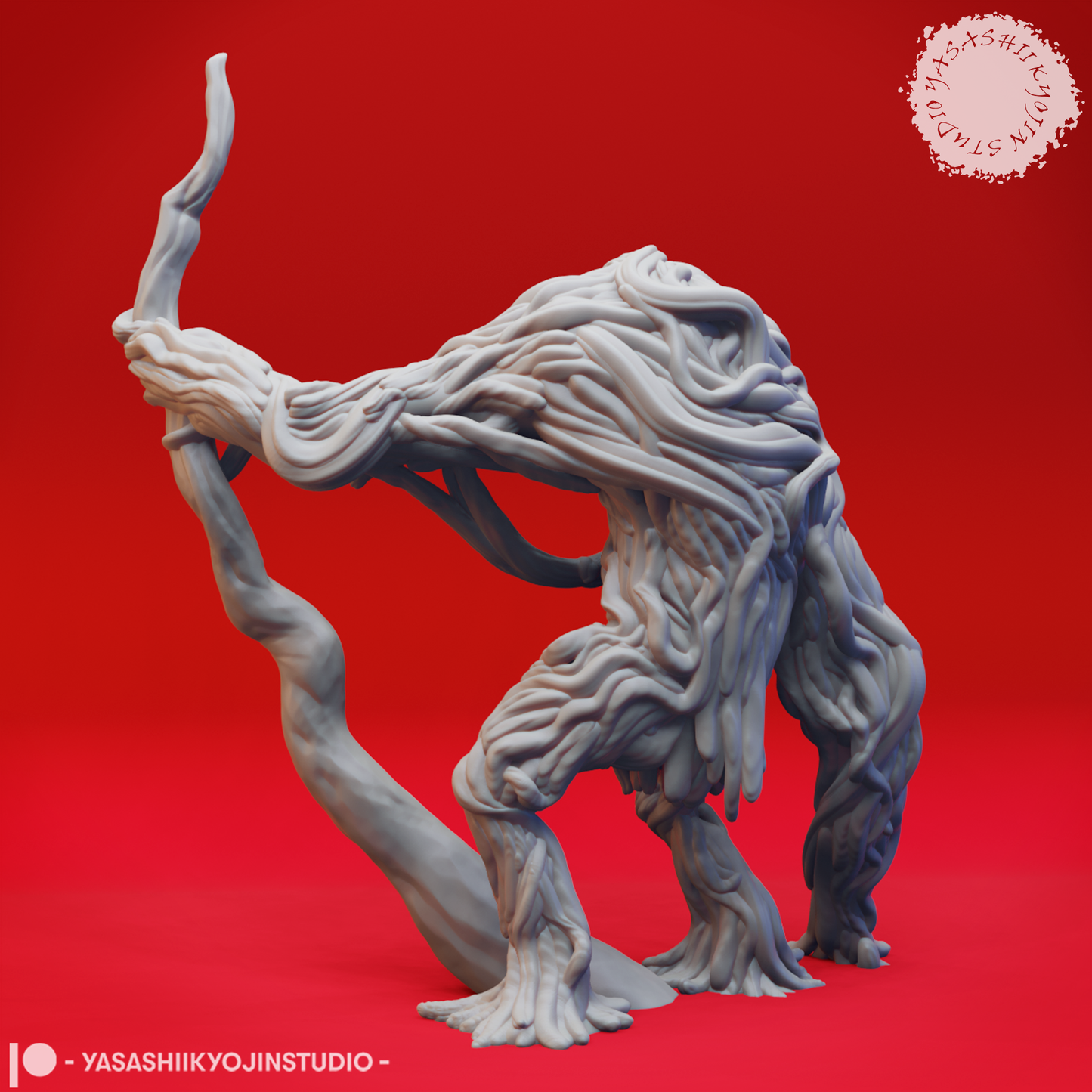 Vine Blight - Watcher - Tabletop Miniatures (Pre-Supported STL)