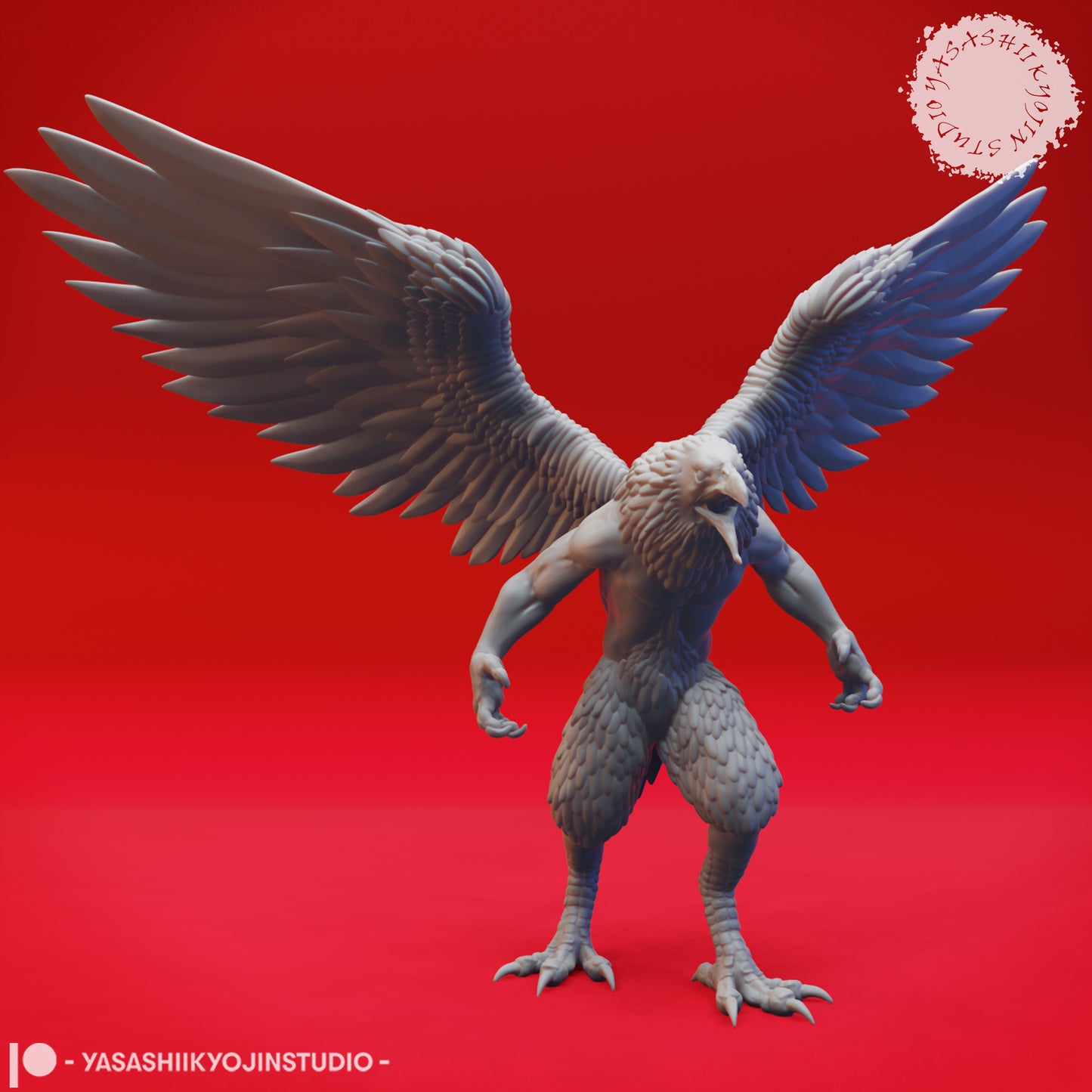 Wereraven - Berserk - Tabletop Miniature STL