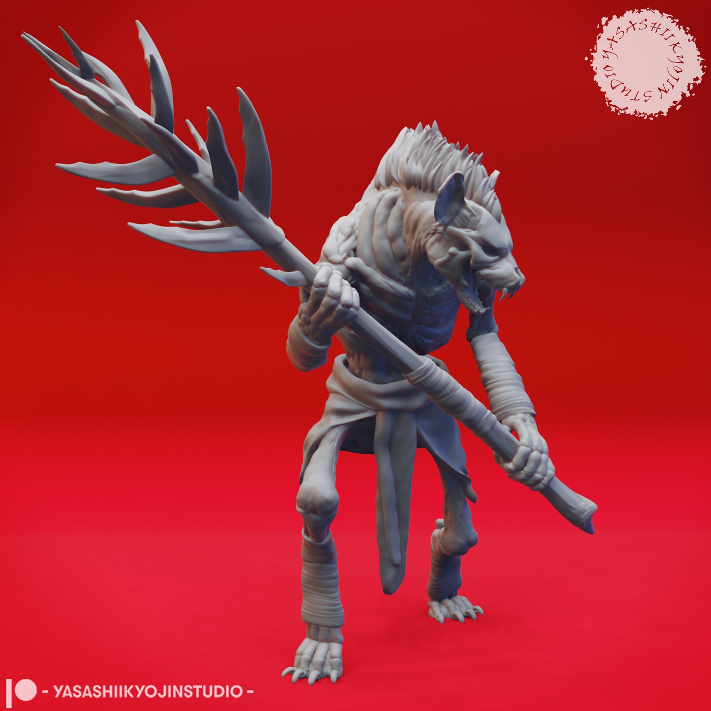 Witherling - Alert - Tabletop Miniature (Pre-Supported)