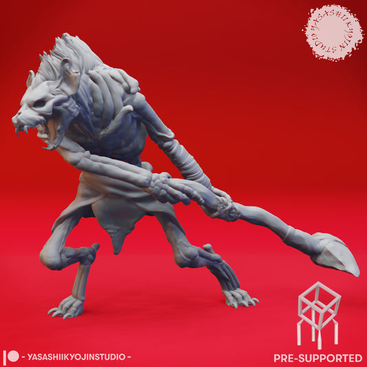 Witherling - Attacking - Tabletop Miniature (Pre-Supported)