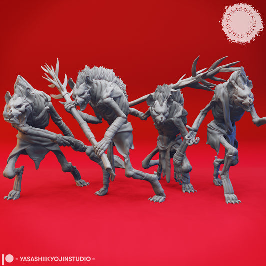 Witherling Mob - Bundle - 3D Printed Mini for Tabletop Gaming, Dungeons and Dragons, Pathfinder, Kings of War and other RPG's