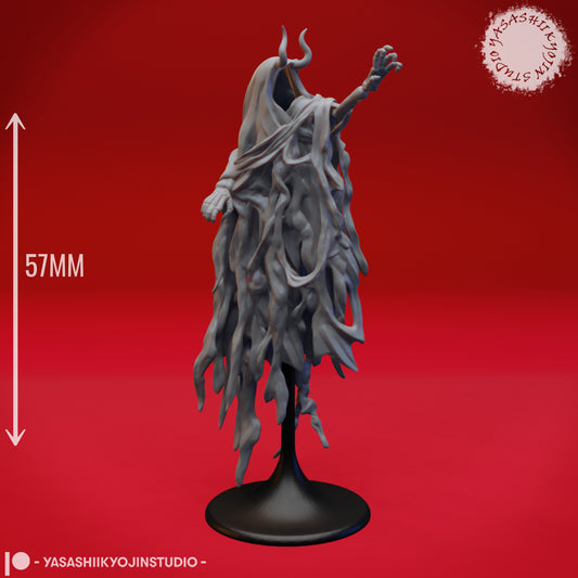Wraith - Reaching - 3D Printed Mini for Tabletop Gaming, Dungeons and Dragons, Pathfinder, Kings of War and other RPG's